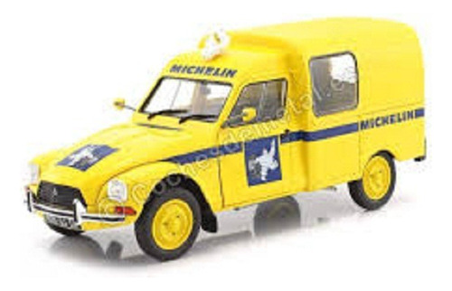 Auto Citroen Acadiane Michelin Diorama Esc 1:43
