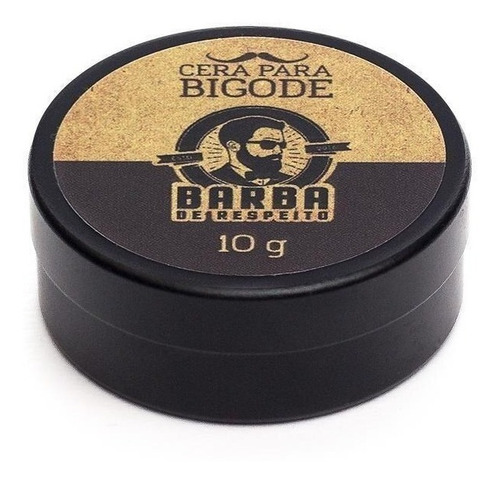 Imagem 1 de 4 de Cera Para Bigode Barba De Respeito - 10g - Queima Estoque