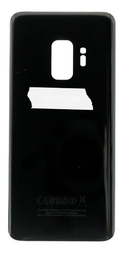 Tapa De Cristal Compatible Con Samsung S9 Plus Negro 