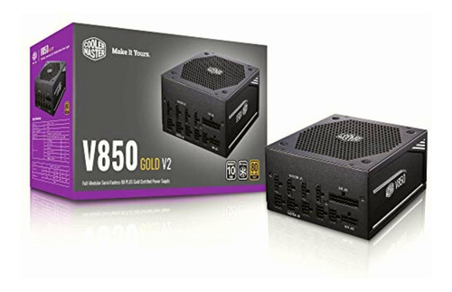 Cooler Master V850 Gold V2 Full Modular, 850w, 80+ De