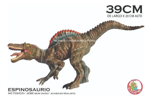 Imagen 5 de 7 de Dinosaurio Coleccion Realista - Spinosaurus Juguete