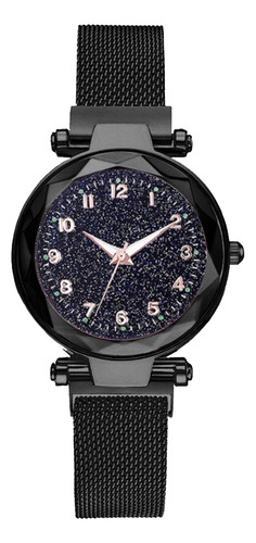 Relógio De Pulso Feminino Lonous Magnet Starry Dial