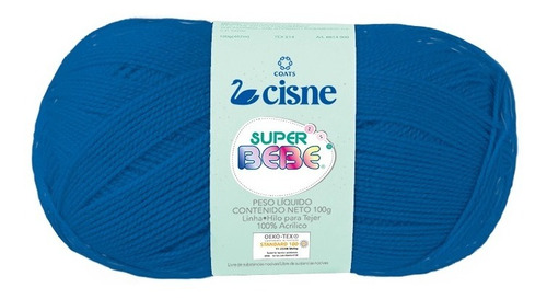 Lana Cisne Super Bebé Para Tejer Ovillo X100g Pack X5 Color