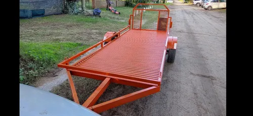Trailer Doble Cuatri, Piso Bajo, 3.80m, 750kg