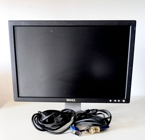 Monitor Dell 17'' Mod. E178wfp (leia Descrição). Preto (Usado)