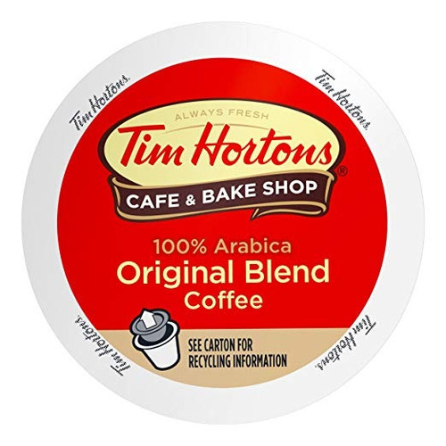 Tim Horton Solo Sirven Tazas De Café, Tostado Medio, 80 Cond