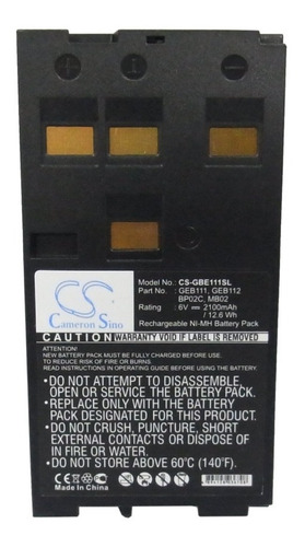 Reemplazo Para Estacion Total Leica Geb111 Geb112 Tc802 Tc80