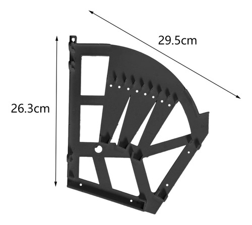 2 Piezas Bisagras Para Zapatero, Negro 3 Capas Gruesas. ,