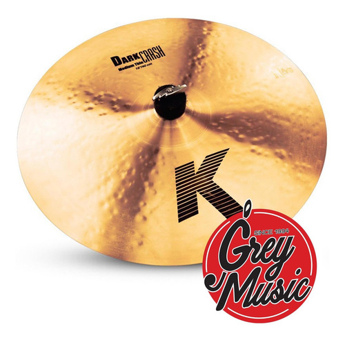 Platillo Zildjian K0913k Dark Medium Thin Crash 16