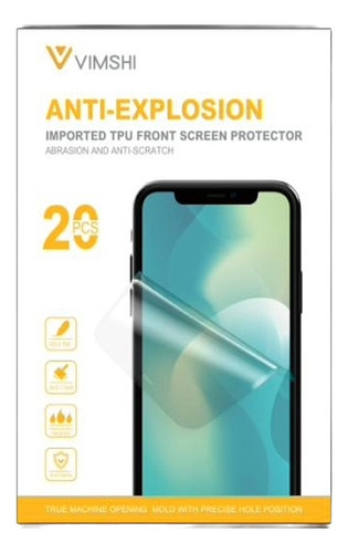 Mica Hidrogel  Anti Explosion 100 Pzs Para Maquina Cortadora