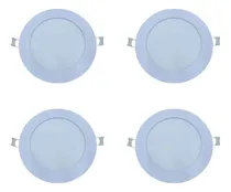 Comprar Plafón Led Iluminación Para El Hogar 22cm Diámetro 18w (x4)
