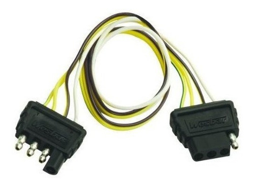 Wesbar 4way Flat Extension Harness 2feet