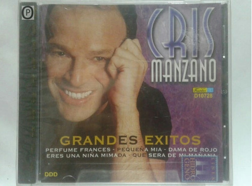 Cd Cris Manzano Grandes Exitos ( Nuevo Y Sellado )