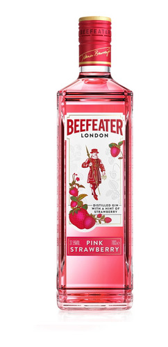 Imagem 2 de 7 de Gin London Dry Pink Morango 750ml Beefeater