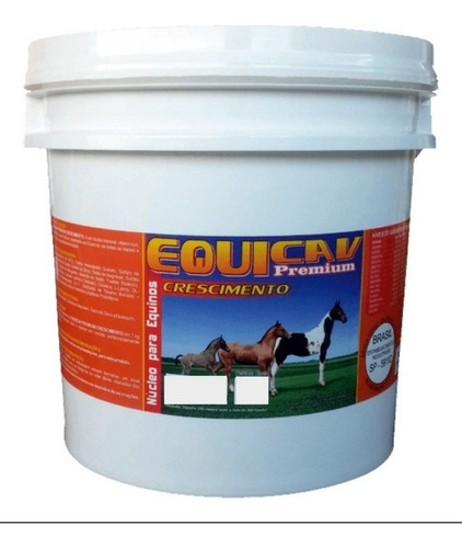 Suplemento Para Potros Com Creatina Equicav Crescimento 1kg