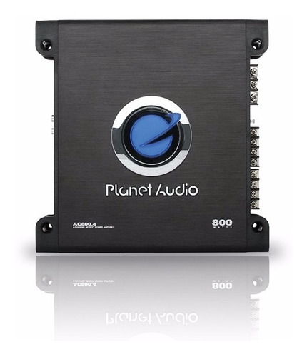 Amplificador Planet Audio Ac800.4 Clase Ab 800w 4 Canales