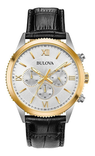Reloj Bulova 98a218 Para Hombre Con Ext De Acero