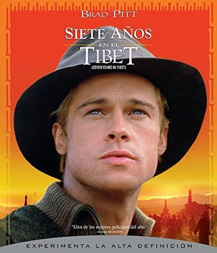 Siete Años En El Tibet Pelicula Brad Pitt Blu-ray