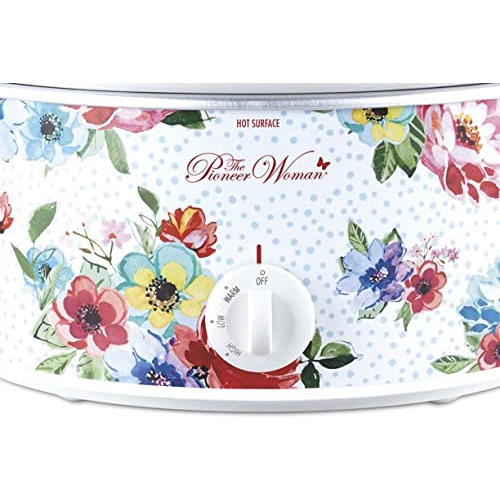 The Pioneer Woman Preciosa Olla Coccion Lenta Portatil 6