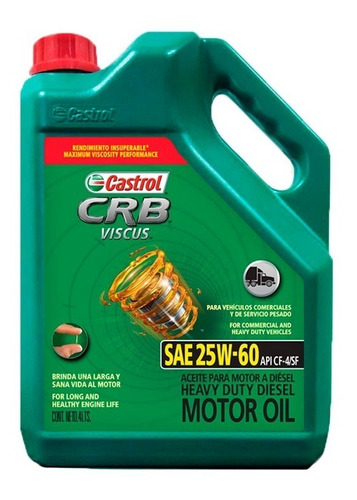 Aceite Castrol Crb Viscus 25w60 4 Litros