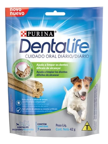 Snack Dentalife Purina Crocante Para Perros 42g - 7 Unid