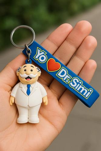 Llavero Dr. Simi Corporativo Pvc Silicón Colgante Doctor