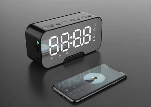 Reloj Digital Despertador Con Parlante