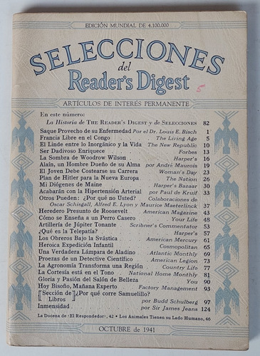 Selecciones Del Readers Digest Número 11