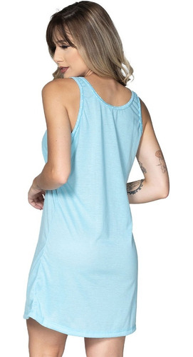 Imagem 3 de 3 de Camisola De Malha Feminina Estampada Conforto Melhor Preço