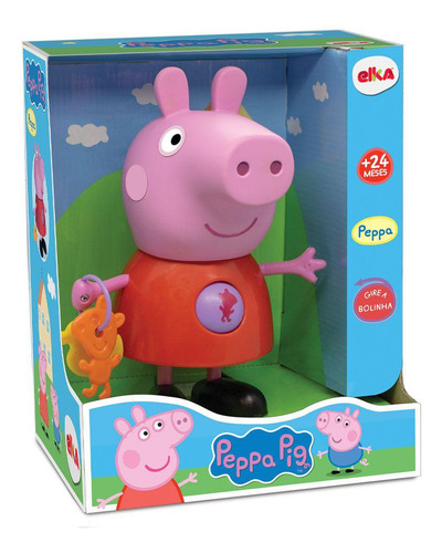 Boneco Peppa Com Atividades Peppa Pig - Elka