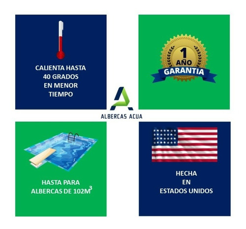 Caldera De Gas Lp O Nat Hayward®h400 P/alberca 400 Btus Basc