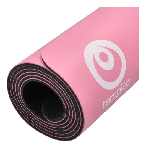 Tapete Temploo Fitness Eco Grip 4 Mm Rosa