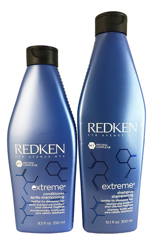 Set Champú 10.1 Oz Y Acondicionador 8.5 Oz Redken Extreme