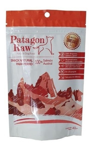 Snack Natural Para Perros Patagon Raw Salmón Pethome Chile