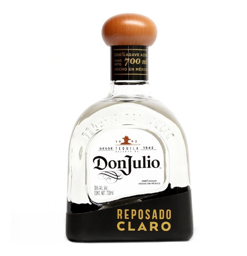 Tequila Don Julio Claro Reposado 700 Ml.