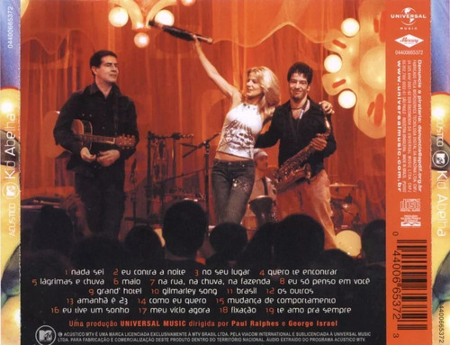 Cd Kid Abelha - Acústico Mtv *lacrado*