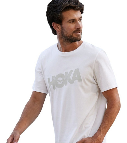 Playera Hoka One One Brand Tee Hombre