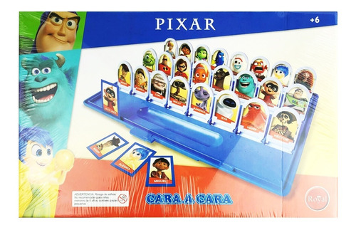 Juego De Mesa Cara A Cara De Pixar Disney Royal +6 Febo
