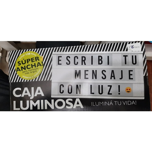 Caja Luminosa Para Crear Mensajes Xstation