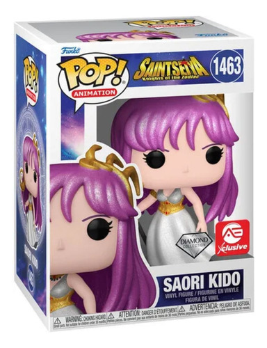 Funko Pop Caballeros Del Zodiaco Saori Kido Diamond Ae #1463