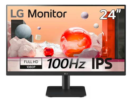 Monitor LG Ips 24ms500-b 23.8 Led Negro Full Hd