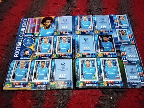 Champions League 2015/16 Album Topps Laminas Football Futbol (Usado)