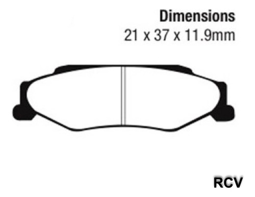 Balatas Disco  Trasera Para Cadillac Xlr   2007