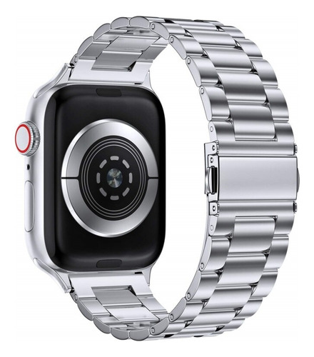 Correa Acero Eslabones Para Apple Watch - Todas Las Medidas
