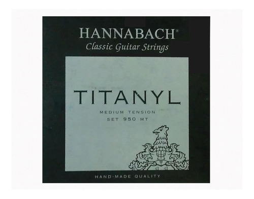 Encordado Guitarra Clasica Hannabach 950 Titanyl