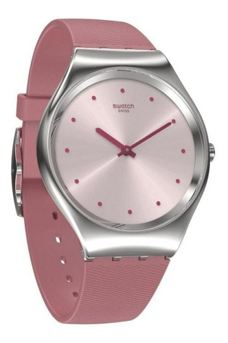 Reloj Swatch Mujer Monthly Drops Rose Moire Syxs135 