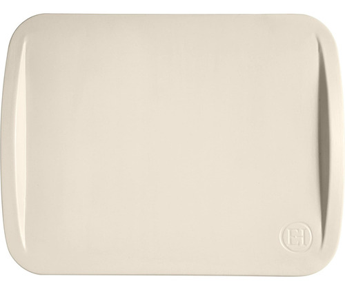 Emile Henry The Maestro 16.9 X 13 Pizza Stone, Crème
