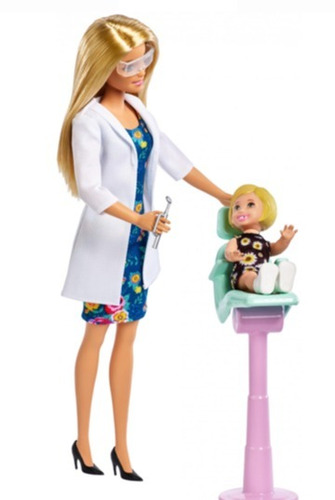 Barbie Muñeca Dentista Playset Para Niñas Xtreme C
