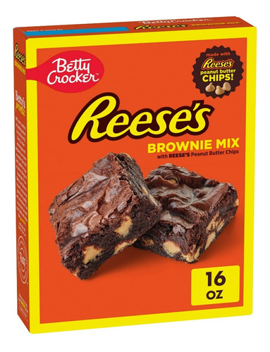 Betty Crocker Reeses Brownie Mix 453g | Chocolate Y Cacahua