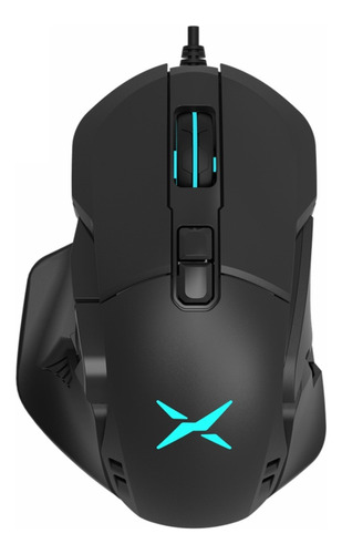 Mouse Alambrico Usb Delux Gaming M629bu Black